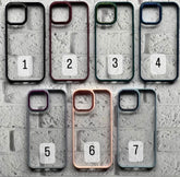 Black AirSkin bumper Case for iPhone models including 15 Series